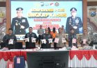 Polresta Sidoarjo Berhasil Gagalkan Penyelundupan 8,2 Kilogram Sabu